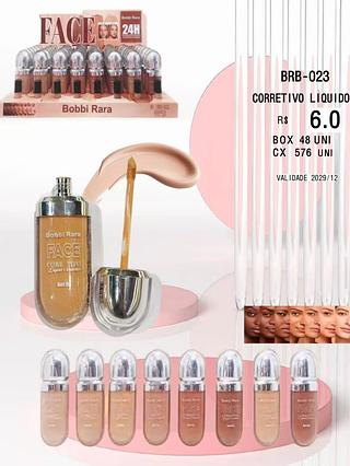 BOBBIRARA CORRETIVO LIQUIDO-48PCS/5.50