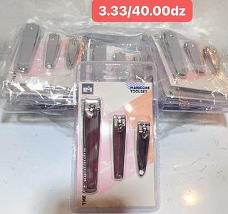 CORTADOR DE UNHA- KIT 3PCS-12CT/3.33