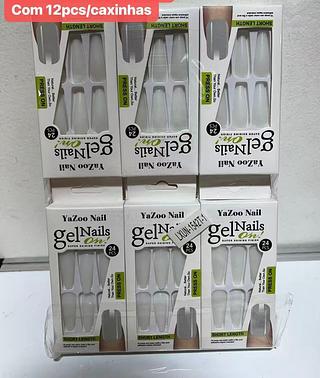 UNHA POSTICA-12CAXINHAS(COM24PCS)-/3.00