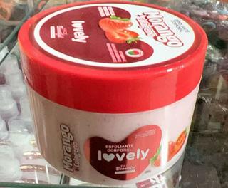 FACEBEAUTIFUL ESFOLIANTE CORPORAL MORANGO -24PCS/6.66