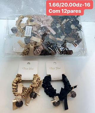 RABICO PARA CABELO-COM 12PARES/1.66