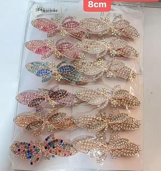 PRESILHA MATAL COM ESTRAS-12PCS/3.00