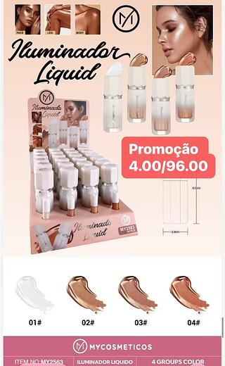 MY LIFE ILUMINADOR LIUIDO-24PCS/4.00