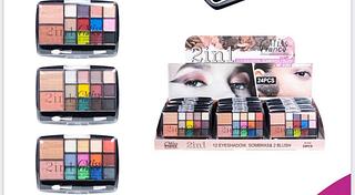 MISSFRACE PALETA DE SOMBRA-24PCS/6.50
