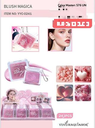 YOYO MAQUIAMOR BLUSH MAGIC-24PCS/5.00