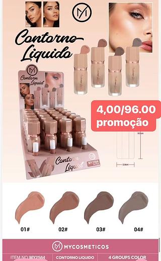 MY LIFE CONTORNO LIUIDO-24PCS/4.00