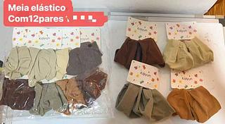 ELASTICOS DE MEIA XUXINHA DE CABELO-24PCS