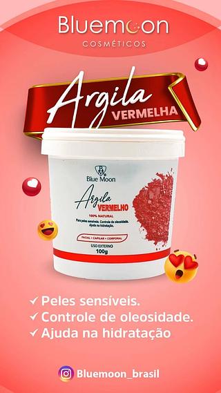 BLUEMOON ARGILA VERMELHA-12PCS/3.75