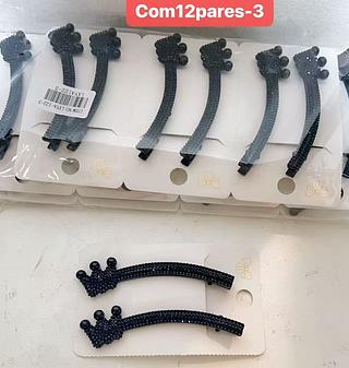 PRESILHA DE BICO DE PATO COM 12PARES/1.66
