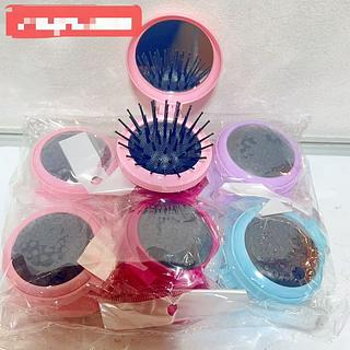 MINI ESCOVA DE CABELO COM ESPELHO-12PCS/2.16