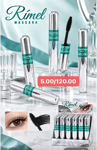 COCOFLEUR MASCARA DE CILIOS-24PCS/5.00