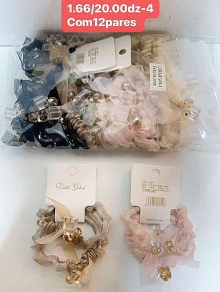 RABICO PARA CABELO-COM 12PARES/1.66