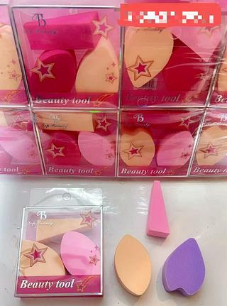 KIT DE ESPONJA PARA MAQUIAGEM-12PCS/2.00