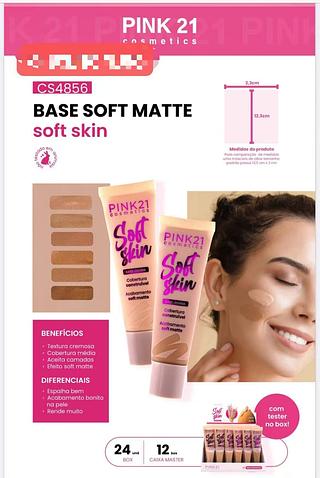 PINK21 BASE LIQUIDO-24PCS/6.83