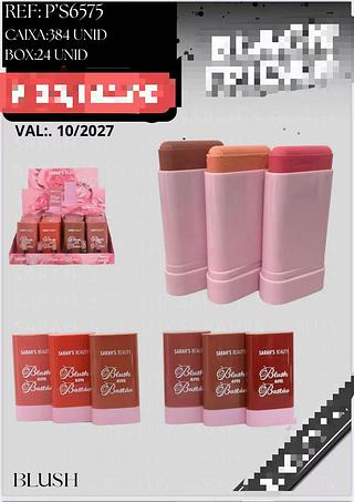 SARAHS BLUSH EM BASTAO-24PCS/6.00