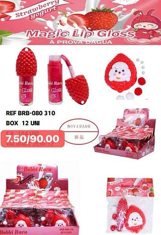 BOBBI RARA LIP GLOSS 2 EM 1-12PCS/7.50