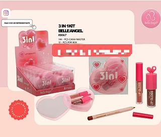 BELLEANGEL 3 EN KIT DE GLOSS-12PCS/11.50