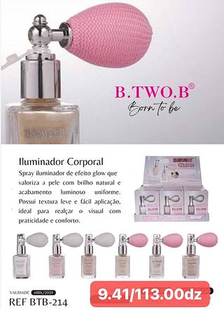 B TWO B ILUMINADOR CORPORAL-12PCS/9.41