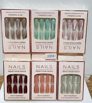 UNHA POSTICA -OLHO DE GATO-CAXINHAS(COM24PCS)-3.75