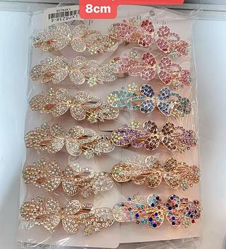 PRESILHA MATAL COM ESTRAS-12PCS/3.00