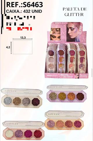 SARAHS PALETA DE SOMBRA-24PCS/5.00