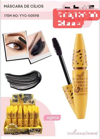 yoyo maquiamor-mascara de cilios-24pcs/5.00