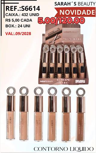 SARAHS CONTORNO LIQUIDO-24PCS/5.00