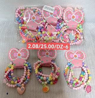 PULSEIRA INFANTIL KIT4PCS-12SAQUINHA/2.00