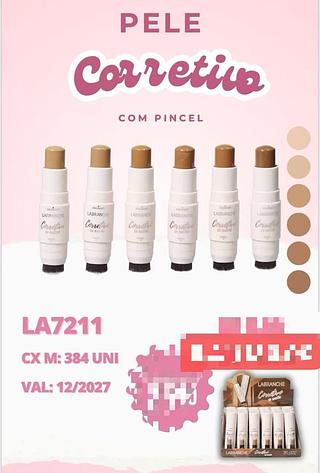 LABRANCHE CORRETIVO BASTAO COM ESPONJA-24PCS/5.41