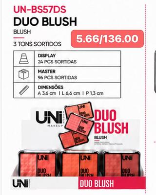 UNI DUO BLUSH-24PCS/5.66