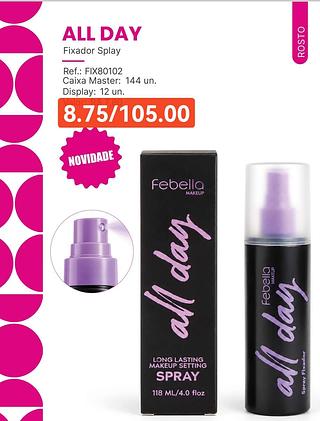 FEBELLA FIXADOR SPLAY-12PCS/8.75