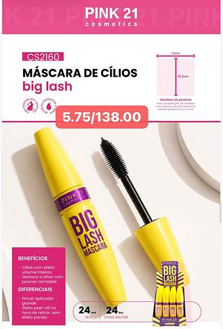 PINK21 MASCARA DE CILIOS-24PCS/5.75