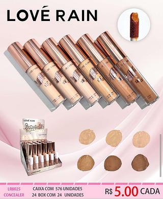 LOVE RAIN CORRETIVO LIQUIDO-24PCS/5.00