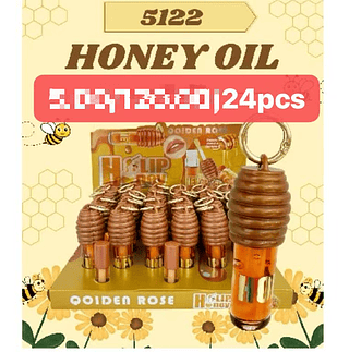 HONEY LIP GLOSS- DE MEL-24PCS/5.00
