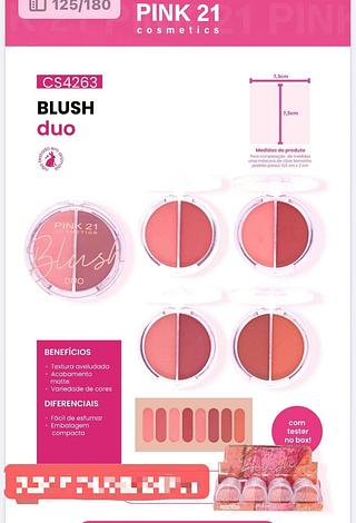 PINK21 BLUSH DUO-24PCS/7.24