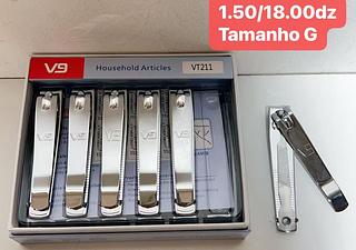 CORTADOR DE UNHA- TAMANHO M-12PCS/1.50