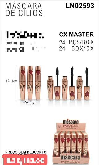 LUANEVE MASCARA PARA CILIOS-24PCS/6.33