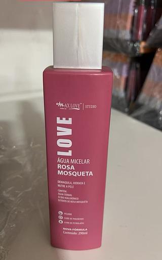MAXLOVE AGUA MICELAR ROSA MOSQUETA-12PCS/4.50