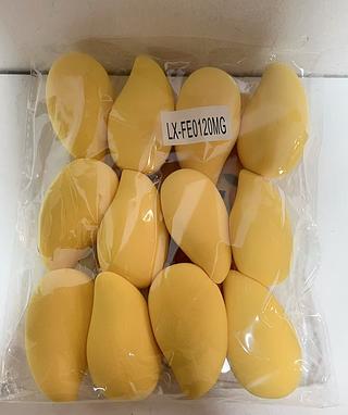 SPONJA PARA MAQUIAGEM MANGA-12PCS/1.50