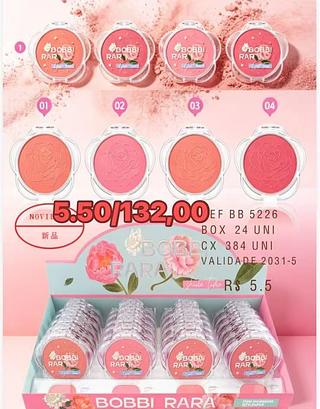 BOBBIRARA BLUSH --24PCS/5.50