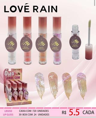 LOVE RAIN LIP GLOSS-24PCS/5.50