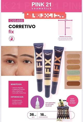 PINK21 CORRETIVO LIQUIDO-36PCS/4.11