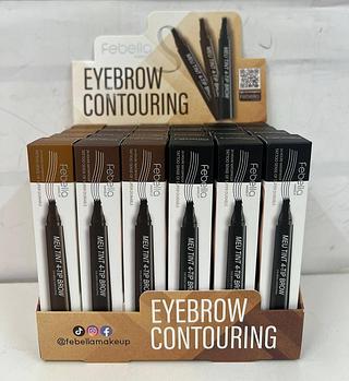 FEBELLA DELINEADOR PARA SOBRANCELHA-24PCS/6.12