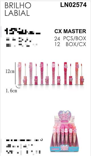 LUA NEVE BRILHO LABIAL-24PCS/4.29