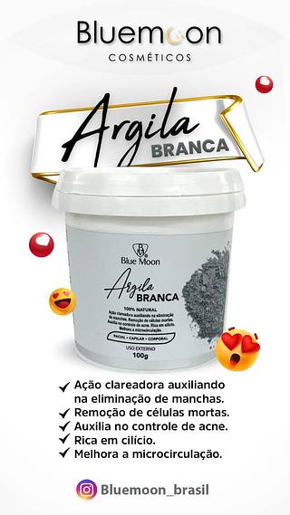 BLUEMOON ARGILA BRANCA-12PCS/3.75