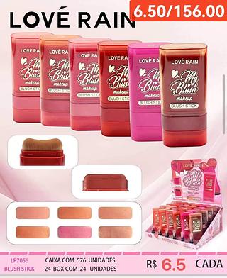 LOVERAIN BLUSH BASTAO-24PCS/6.50