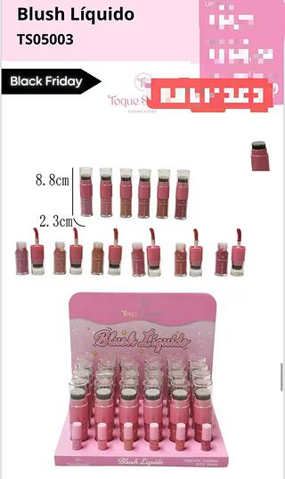TOQUE SPECIAL BLUSH LIQUIDO -24PCS/5.91