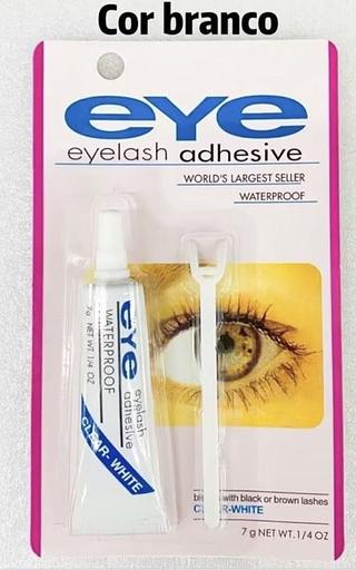 EYE COLA PARA CILIO POSTICO COR BRANCO-12PCS/1.66