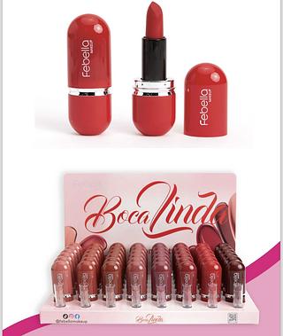 FEBELLA BATOM MATTE BOCA LINDA-48PCS/4.41