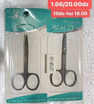 TESOURA PARA SOBRANCELHA-12PCS/1.66